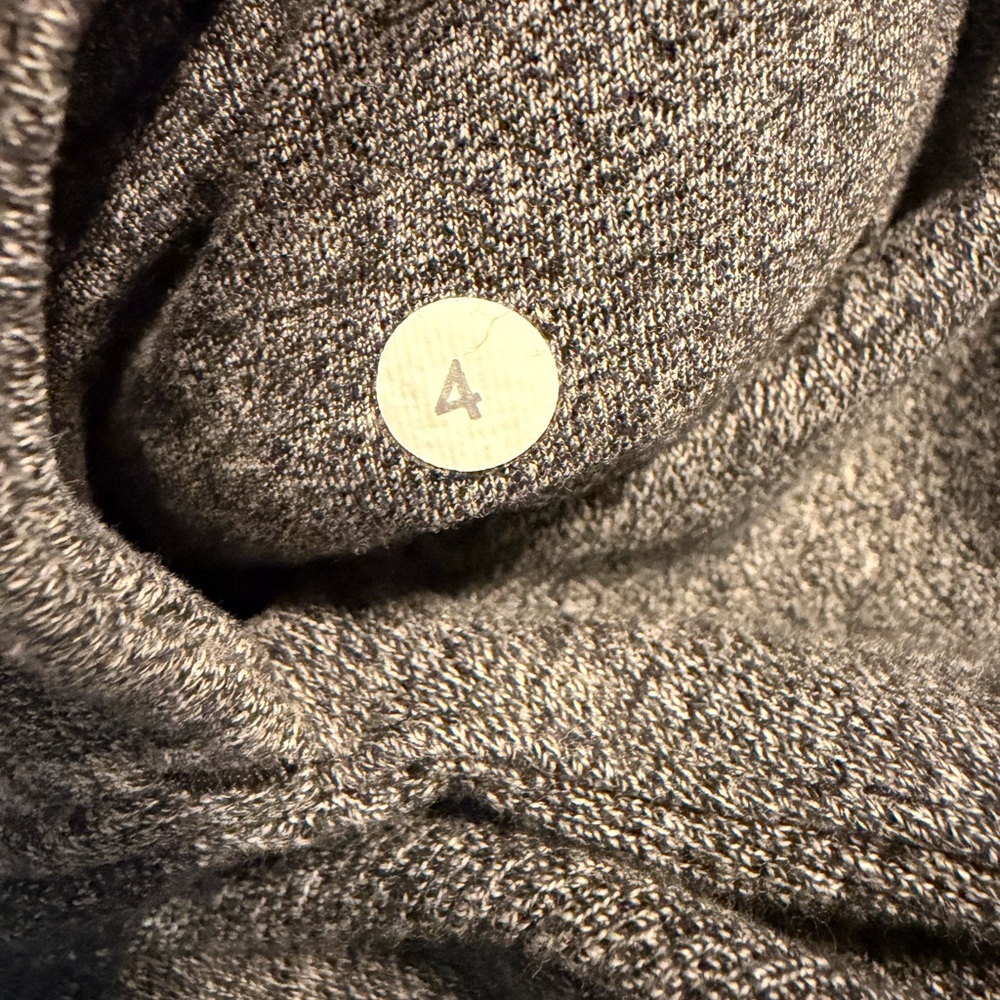 Lululemon Scuba Hoodie II in Heathered Speckled Black Size 4 - Picture 11 of 13
